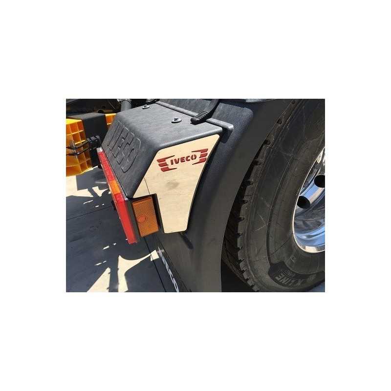 REAR FENDER PLATE KIT WITH IVECO STRALIS 480 LETTERING