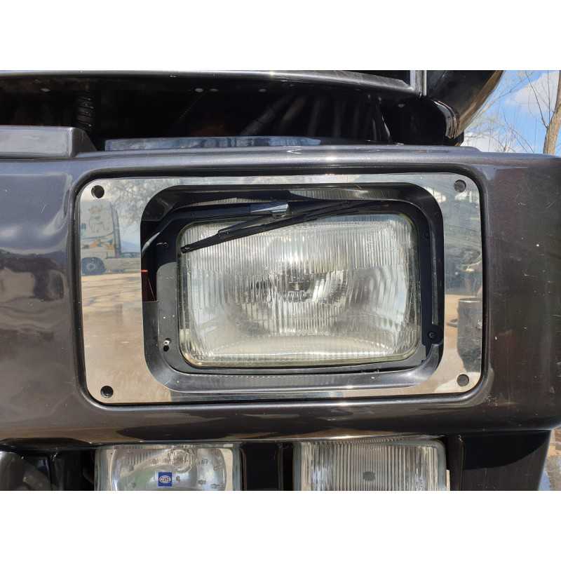 STAINLESS STEEL HEADLIGHT CONTOUR PLATES IVECO TURBOSTAR