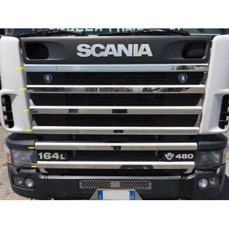 KIT MASCHERINO INOX ESTERNO 16 PZ SCANIA L