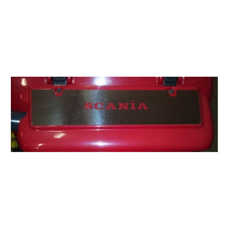 STAINLESS STEEL SHEET REAR FENDERS WITH LETTERING SCANIA 2 PCS SCANIA R