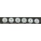 CUSTOMISABLE STAINLESS STEEL HEADLIGHT COVERS 1PC SCANIA R