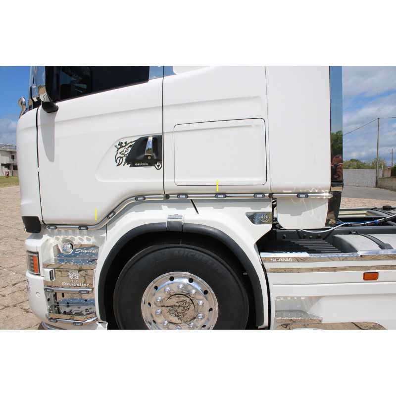 STREAMLINE SCANIA DOOR AND CAB LOWER PROFILE TUBE KIT