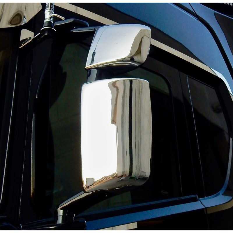 STAINLESS STEEL CAP KIT FOR REAR-VIEW MIRRORS 4 PCS SCANIA S