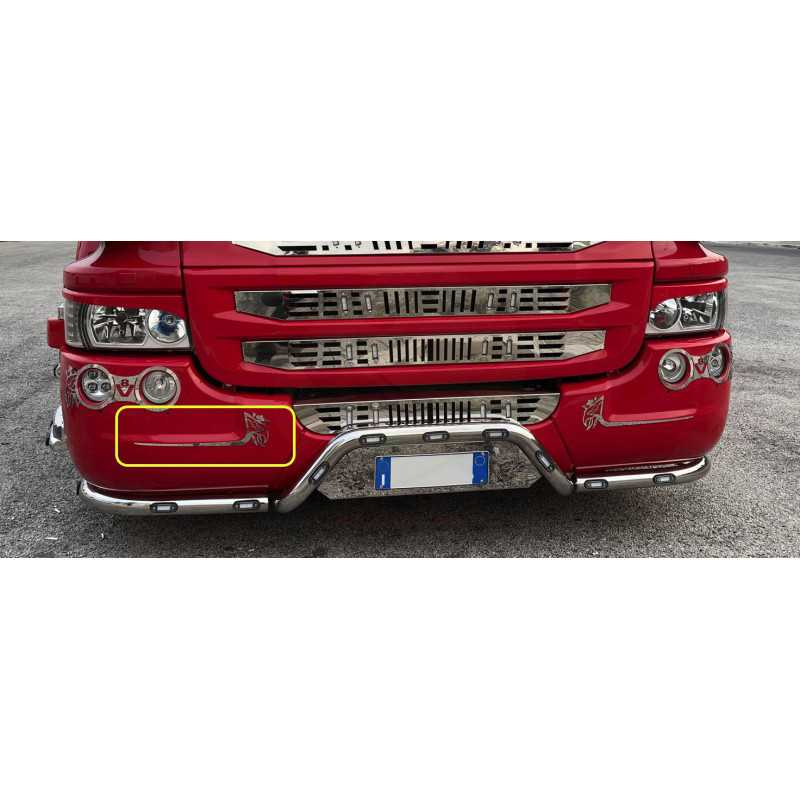 FRONT BUMPER PLATE KIT 2 PCS SCANIA R