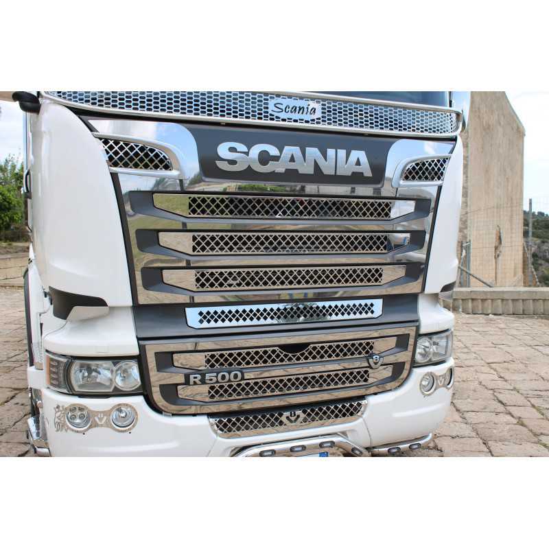 STAINLESS STEEL EXTERNAL MASK SCANIA NEW R