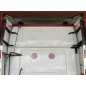 PLACCHETTA INOX CENTRALE RETRO SPOILER SCANIA S