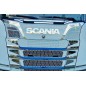 STAINLESS STEEL PLATE KIT FOR UPPER MATTE SCANIA NEW GENERATION