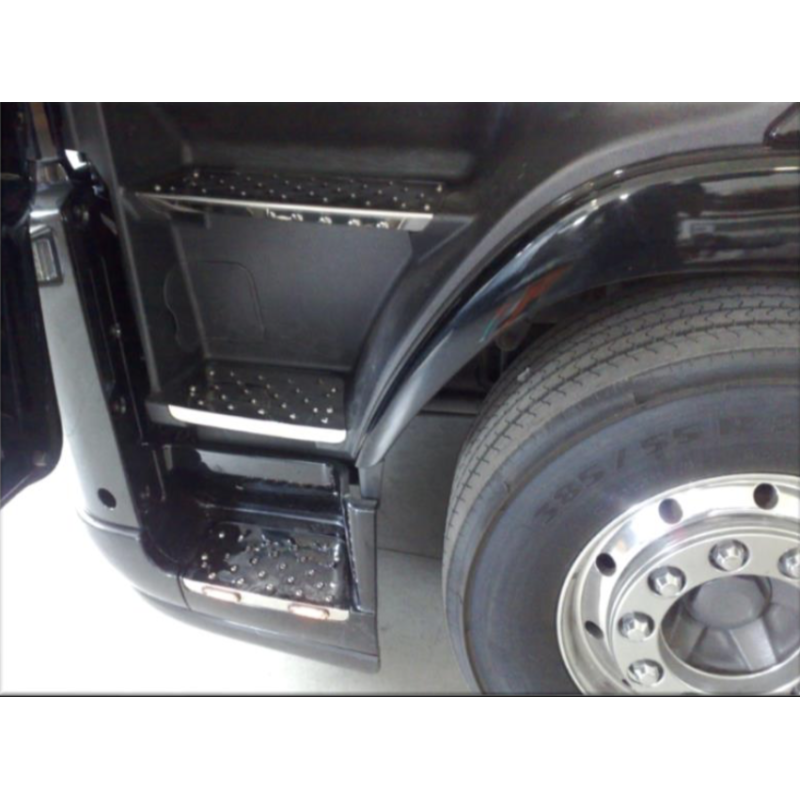 STAINLESS STEEL STAIR TREAD COVER KIT 6 PCS VOLVO FH2