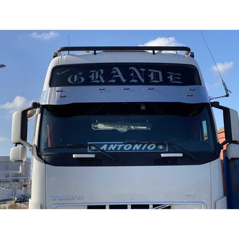 STAINLESS STEEL SUN VISOR TO REPLACE THE ORIGINAL VOLVO FH2