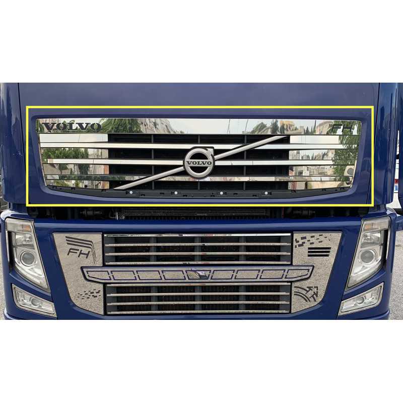 STAINLESS STEEL UPPER MASK KIT VOLVO FH3