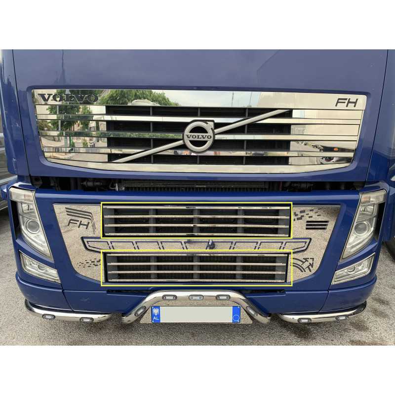 LOWER INTERNAL STAINLESS STEEL MATTE KIT 8 PCS VOLVO FH3