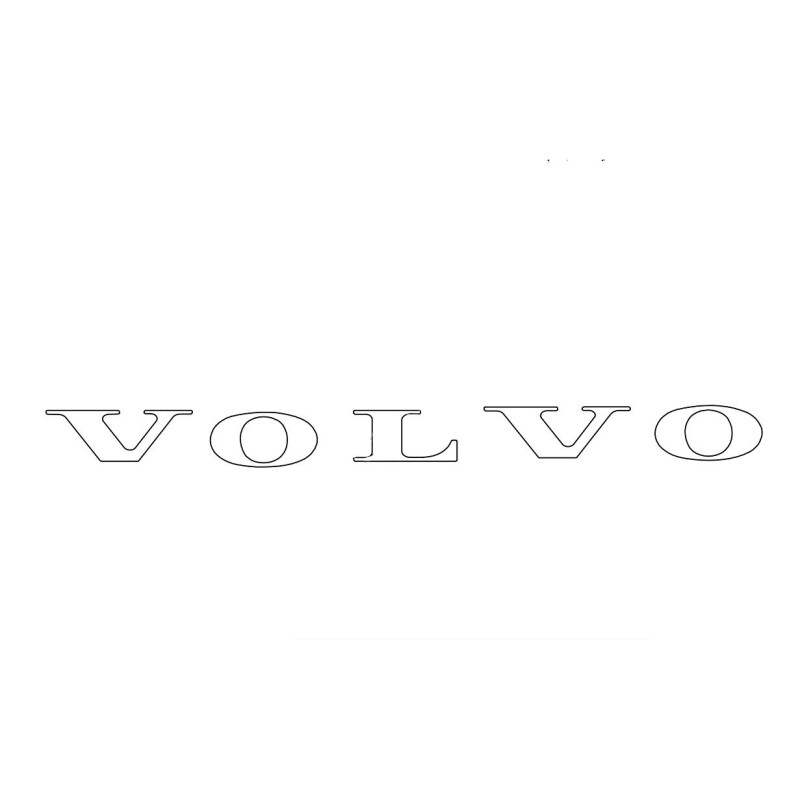 VOLVO LETTERING KIT FOR VOLVO FH4 MATTE