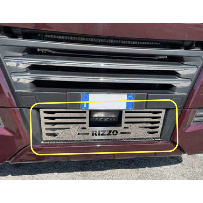 STAINLESS STEEL LOWER GRILLE MAN TGX E6