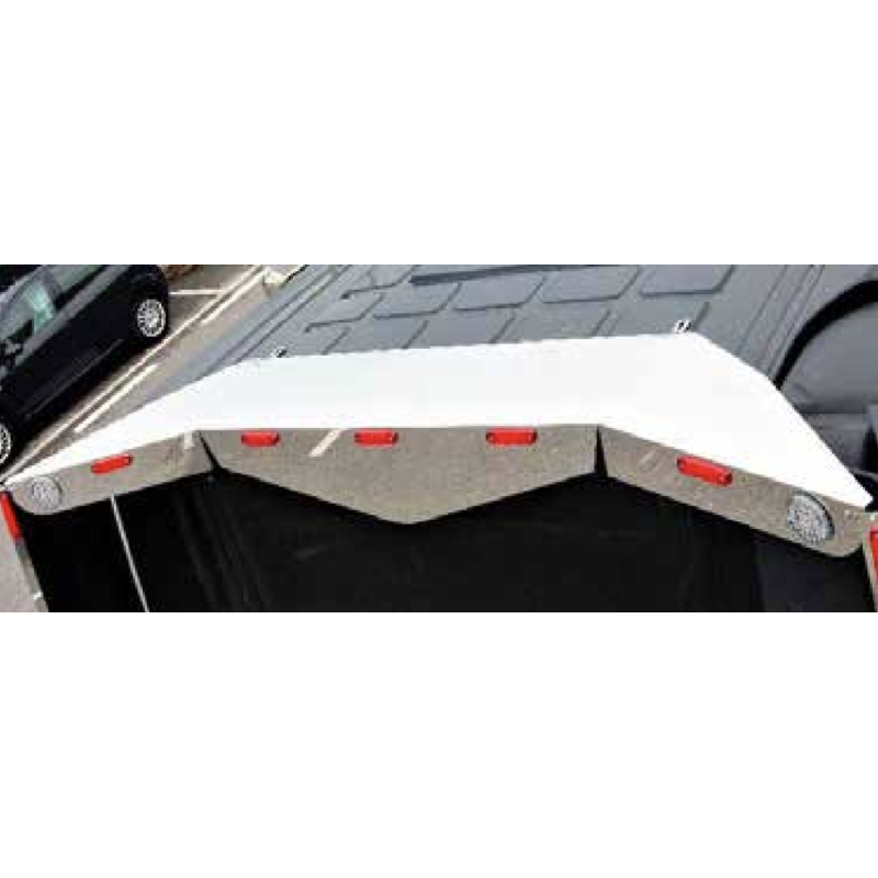 STAINLESS STEEL CENTRAL SPOILER MERCEDES MP4