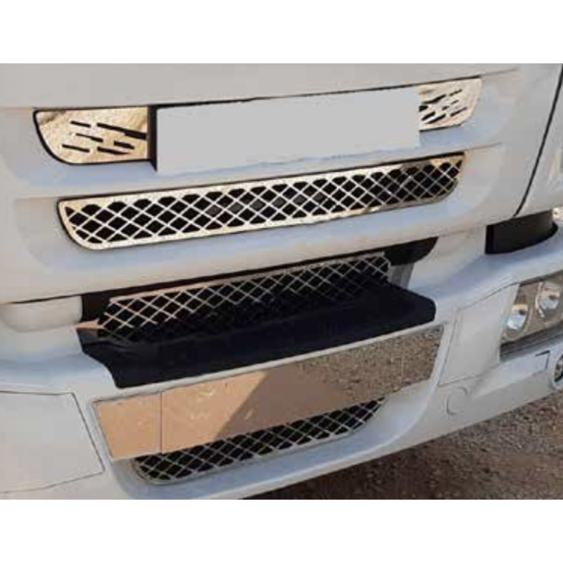 STAINLESS STEEL MASK KIT + EUROCARGO LICENSE PLATE HOLDER