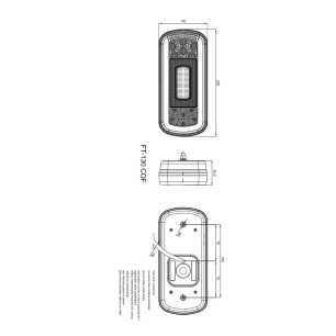 FANALE POSTERIORE A LED 6 FUNZIONI SINISTRA CONN. BAIONETTA