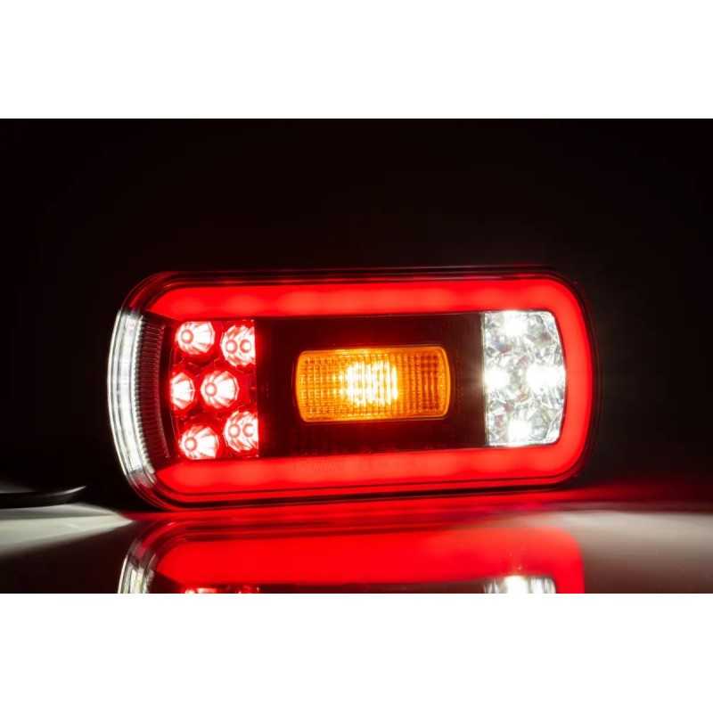 LED TAIL LIGHT 6 FUNCTIONS RIGHT CONN. BAYONET