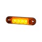 SLIM YELLOW INDICATOR LIGHT