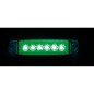 GREEN MARKER LAMP WITH 6 LEDS