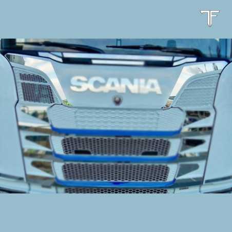 STAINLESS STEEL PLATE KIT FOR UPPER MATTE SCANIA S