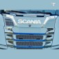 STAINLESS STEEL PLATE KIT FOR UPPER MATTE SCANIA S