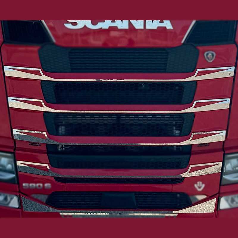 Fasce Inox Frontali Scania R New Generation / S